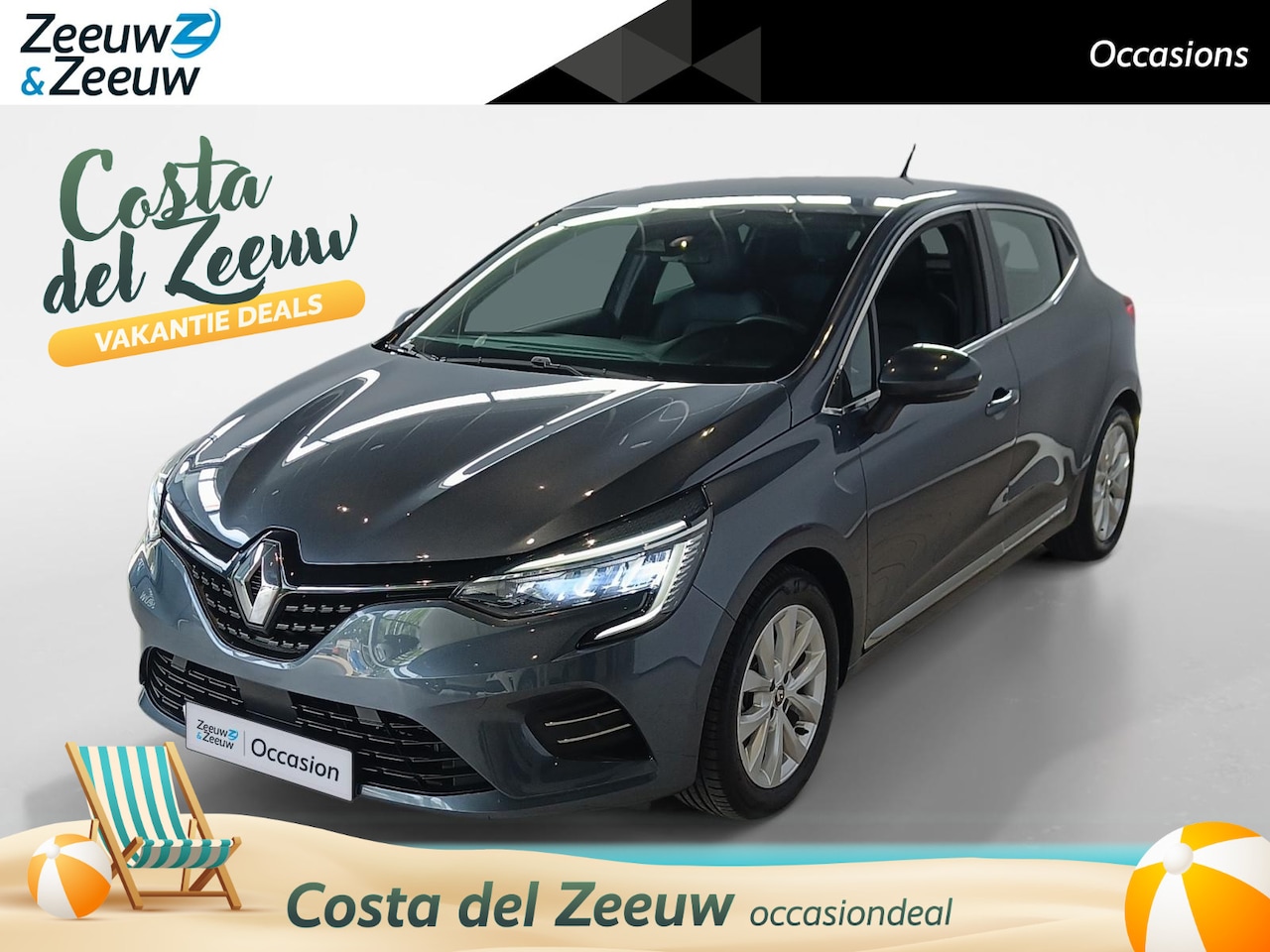 Renault Clio - 1.6 E-Tech Hybrid 140 Intens *Automaat*Navi via Carplay*Parkeersensoren*Climate Control*L. - AutoWereld.nl