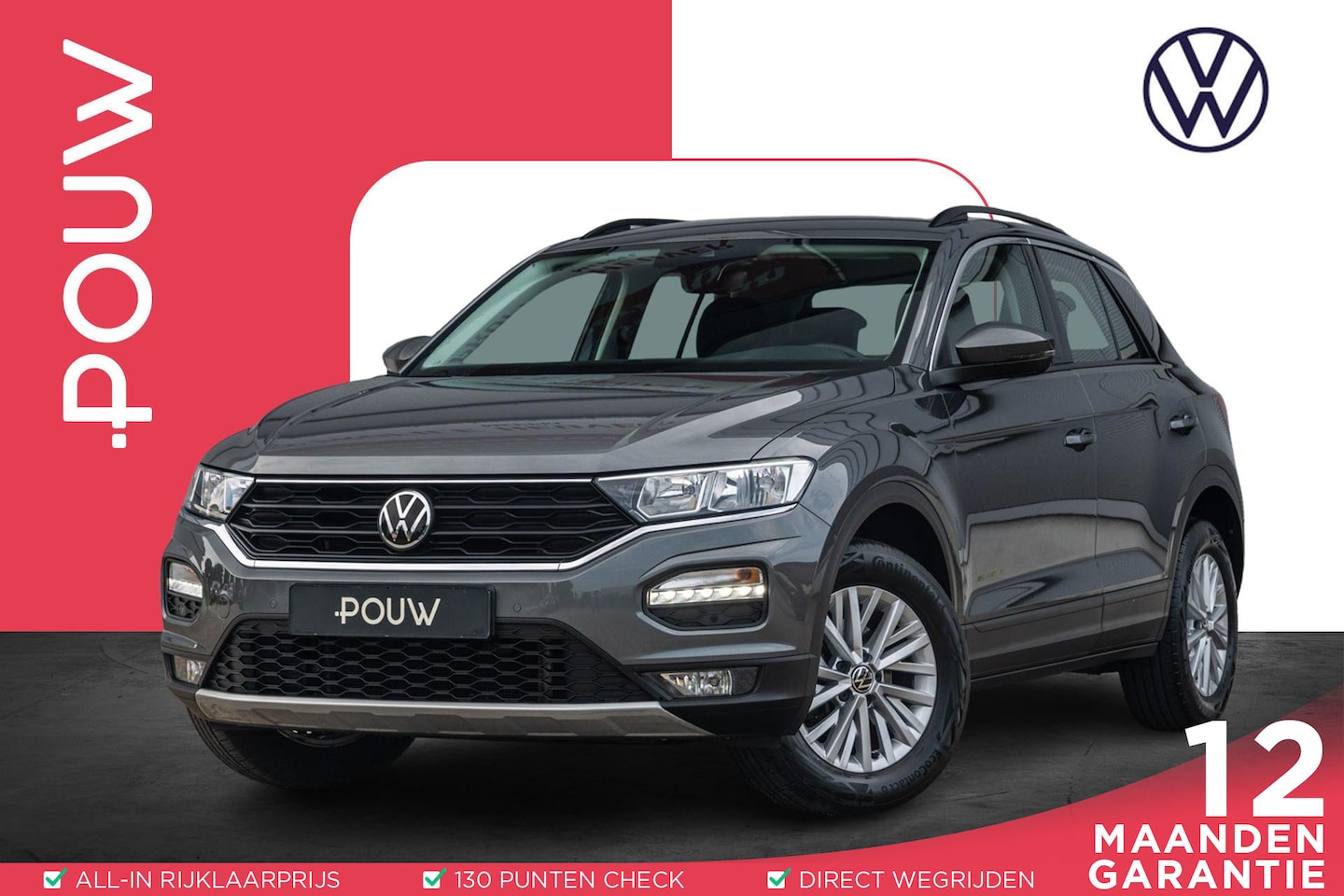 Volkswagen T-Roc - 1.5 TSI 150pk DSG Style Trekhaak | Camera | Navigatie - AutoWereld.nl