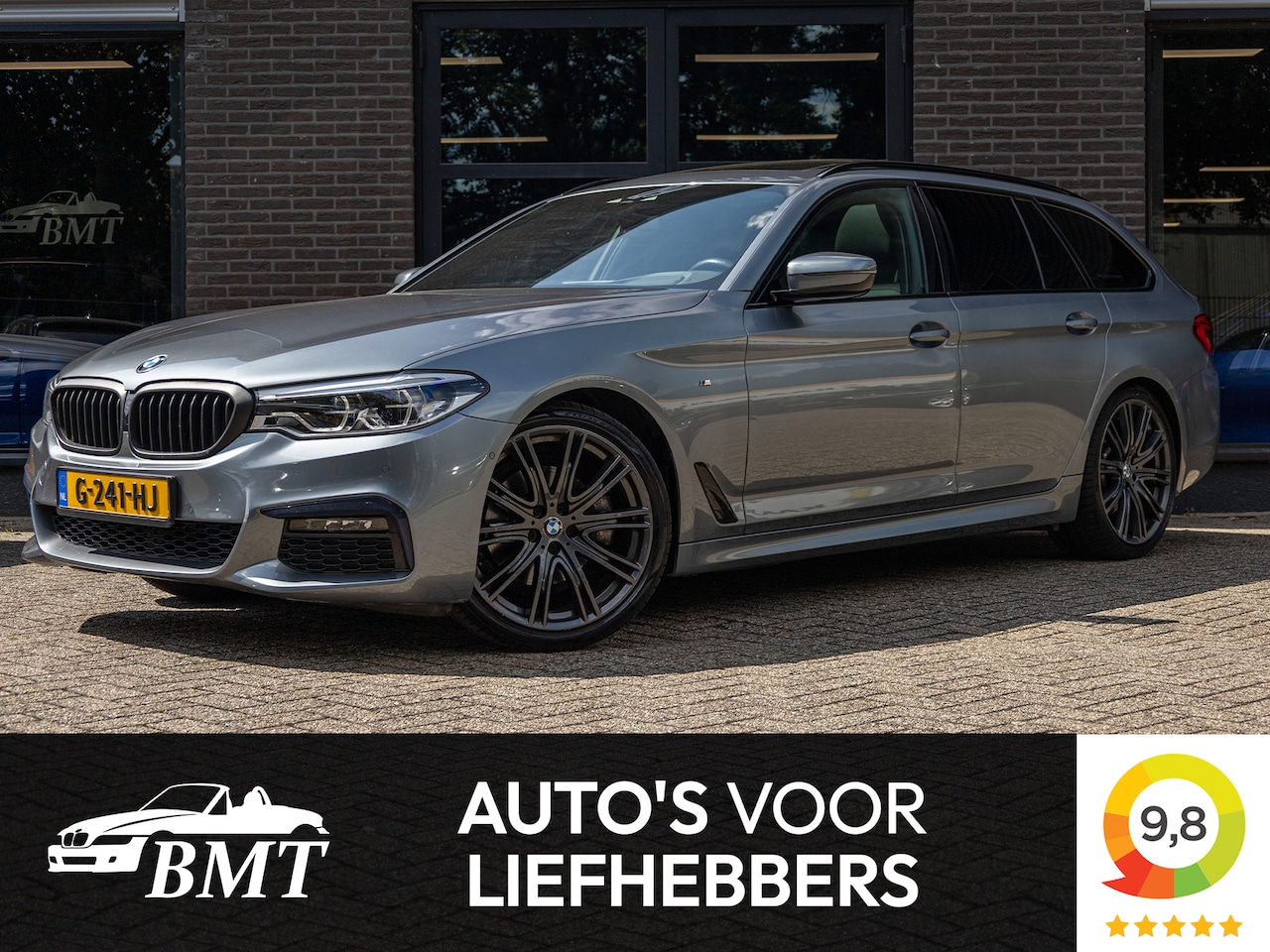 BMW 5-serie Touring - 520i G31 High Executive M Sport / Head-Up / Pano / Comfort / Trekhaak - AutoWereld.nl
