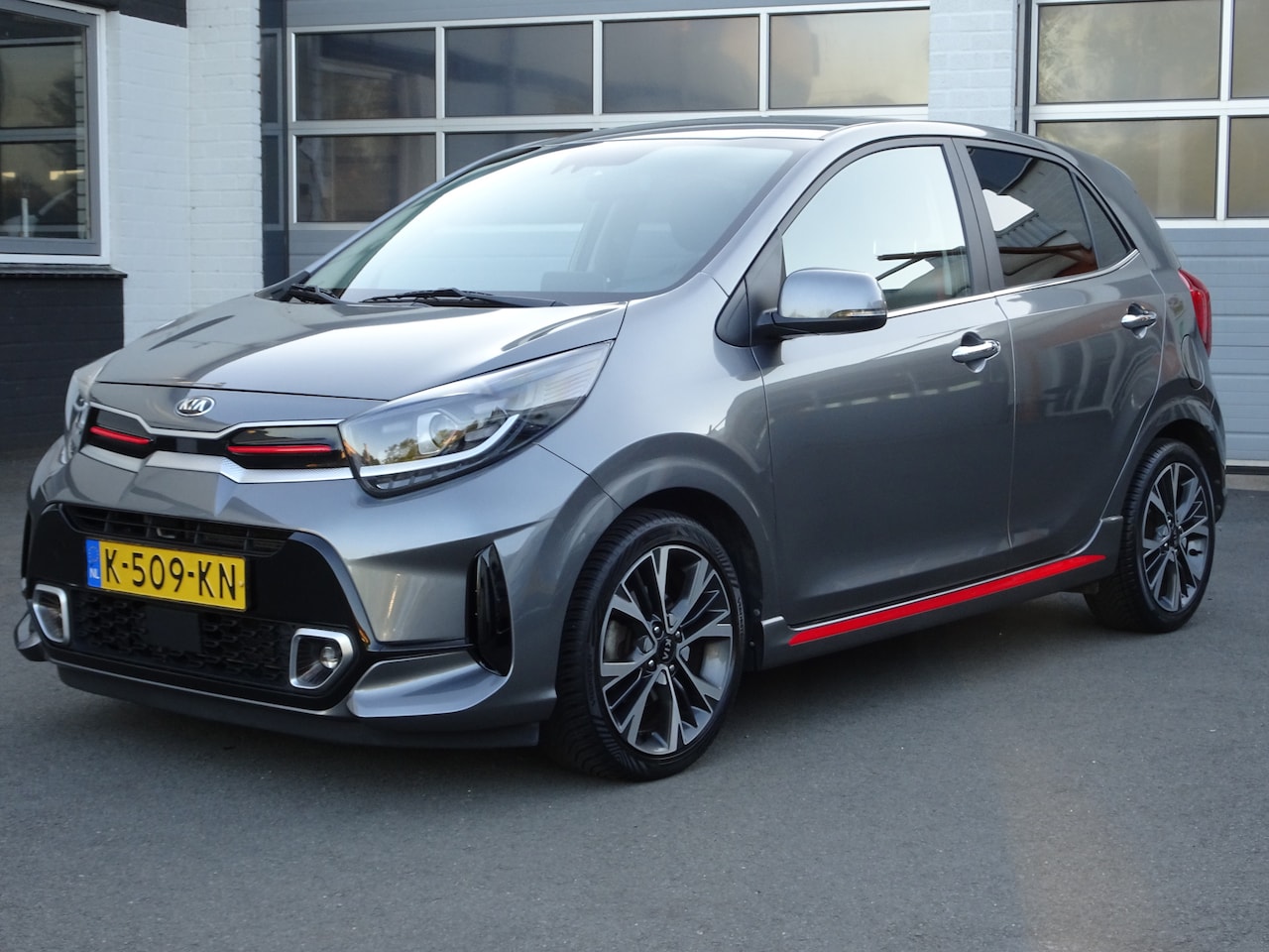 Kia Picanto - 1.0 T-GDi GT-Line 5p Automatische airco, navigatie, camera, parkeersensoren, stoel en stuu - AutoWereld.nl