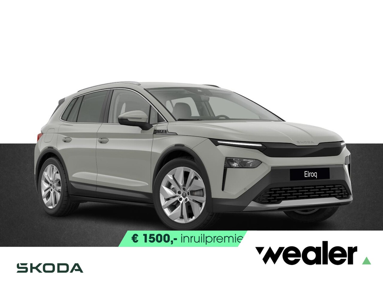 Skoda Elroq - Business Edition Tour Elektromotor 210 kW | Wegklapbare Trekhaak| Business Upgrade Clever - AutoWereld.nl