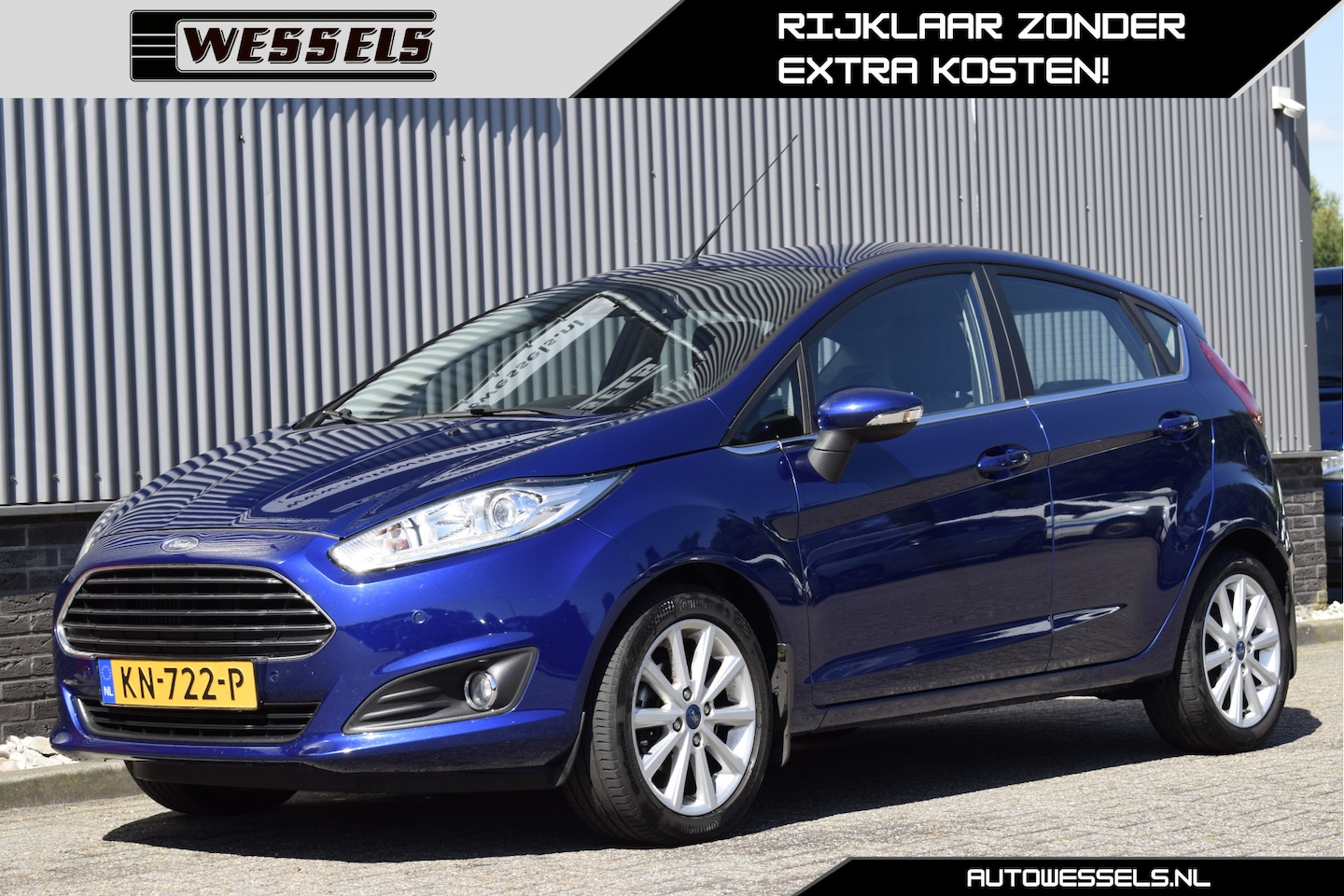 Ford Fiesta - 1.0 EcoBoost Titanium Navi, Bluetooth tel, Climate control, PDC - AutoWereld.nl