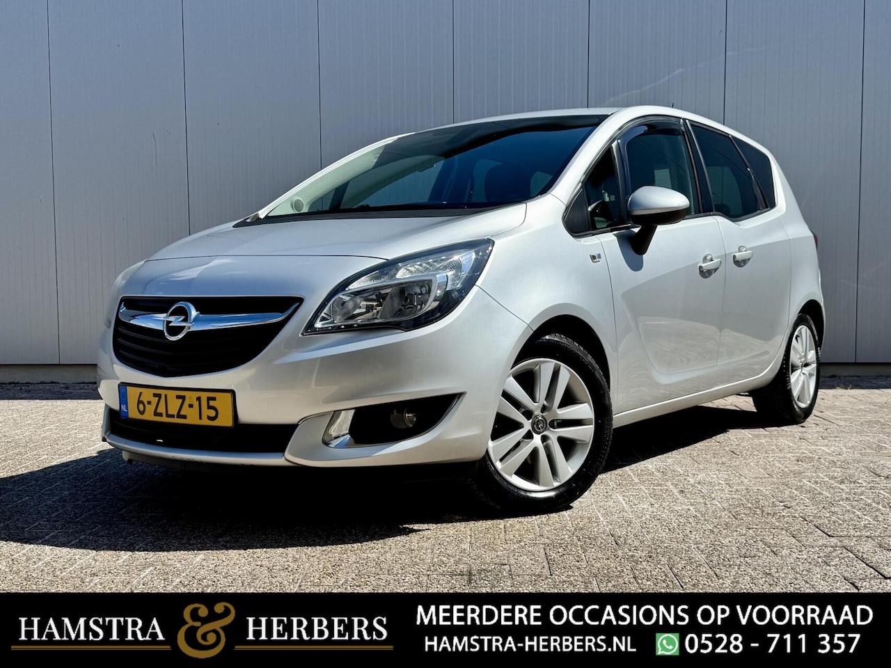 Opel Meriva - 1.4 Turbo Cosmo grijs - AutoWereld.nl