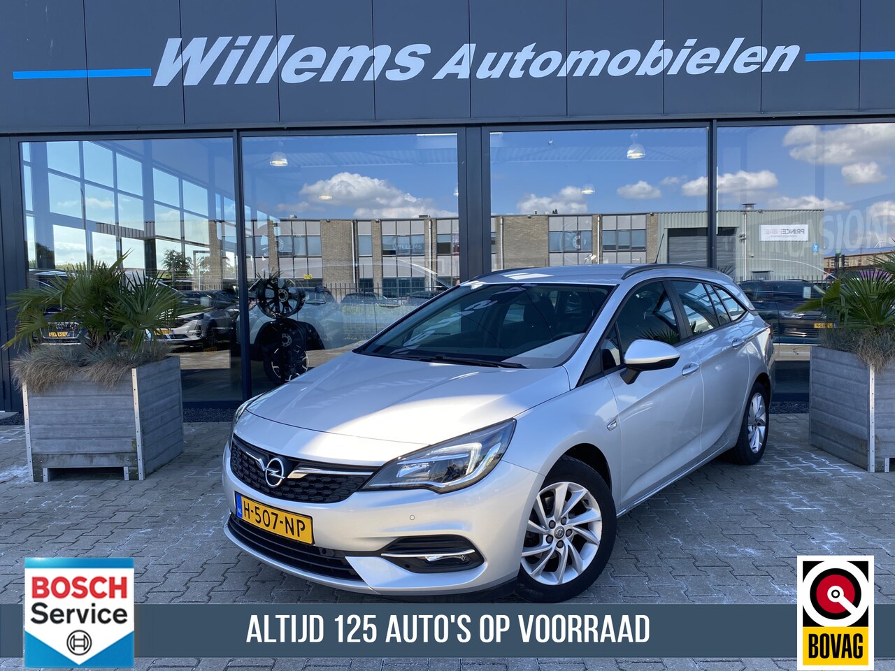 Opel Astra Sports Tourer - 1.2 Edition Camera, Apple , Trekhjaak , 130pk, - AutoWereld.nl