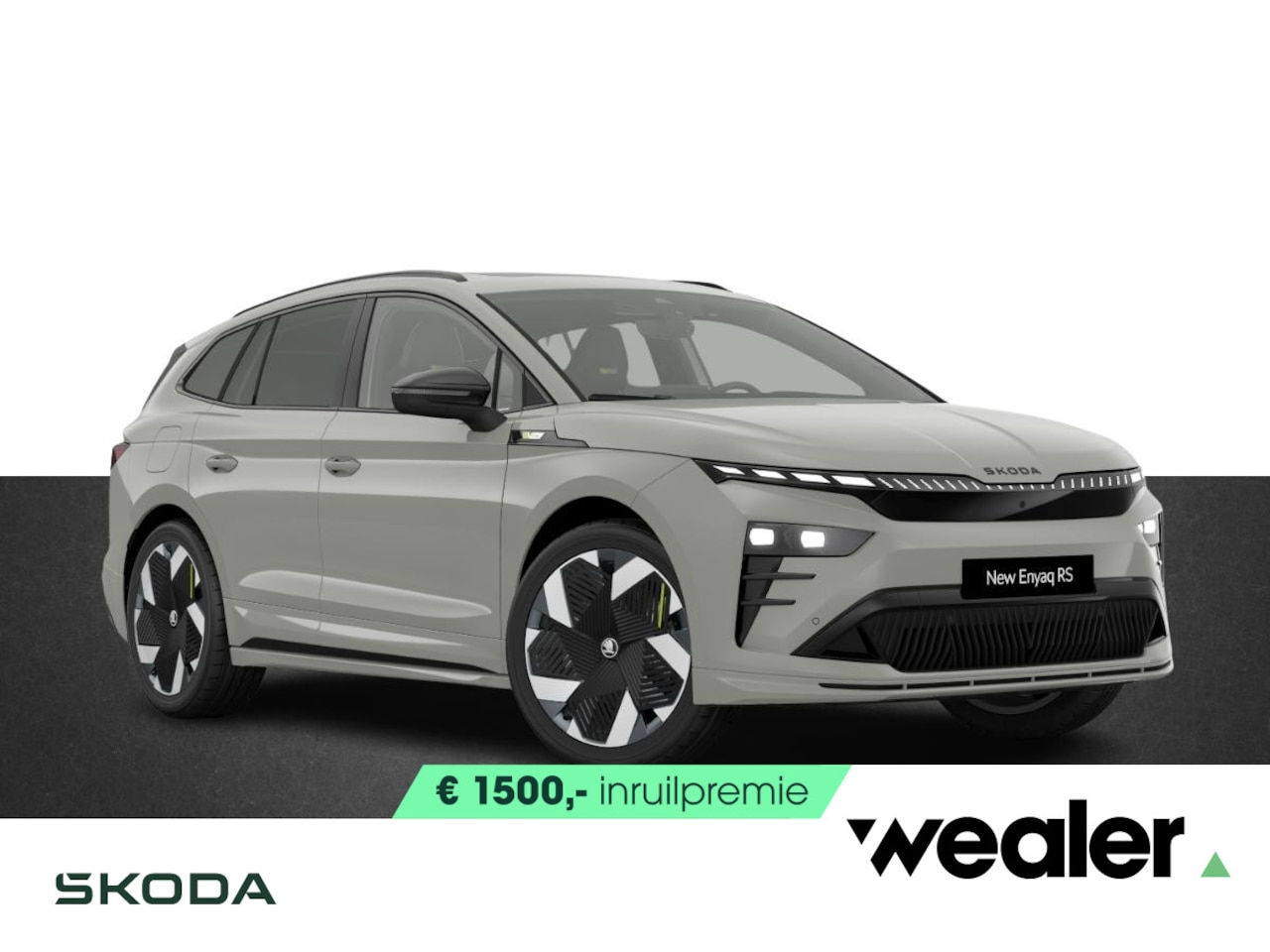 Skoda Enyaq iV - RS Elektromotor 250 kW / 340 PK SUV Elektrische aa - AutoWereld.nl