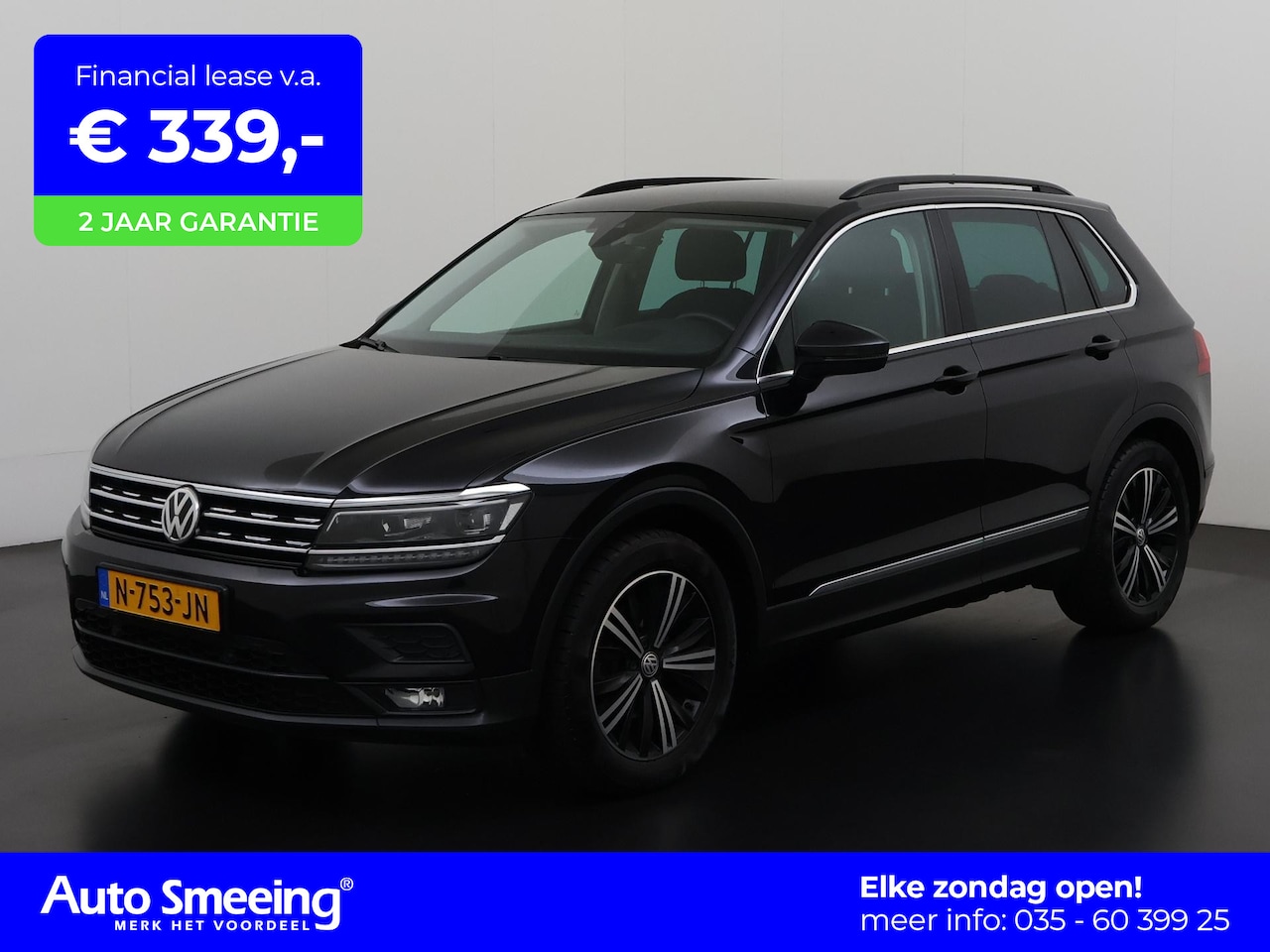 Volkswagen Tiguan - 1.5 TSI ACT Highline | Head Up | Trekhaak | Stoelverwarming | Zondag Open! - AutoWereld.nl