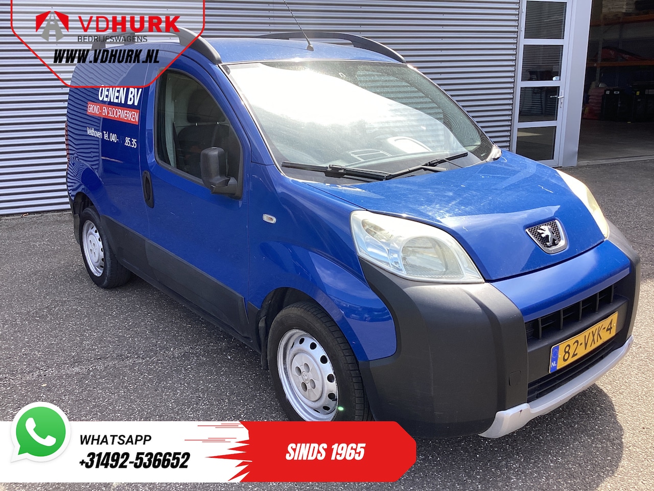 Peugeot Bipper - 1.4 HDi EXPORT ONLY Rijdt prima/ APK 01-2026/ Carkit/ Betimmerd/ Radio/ Trekhaak - AutoWereld.nl