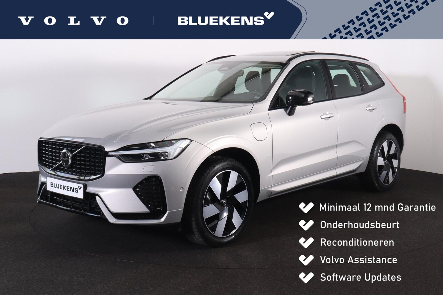 Volvo XC60 - T6 Recharge AWD Ultimate Dark - Panorama/schuifdak - IntelliSafe Assist & Surround - 360º - AutoWereld.nl