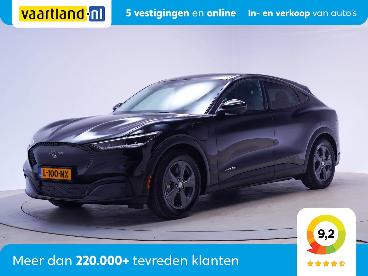 Ford Mustang Mach-E - RWD 75kWh [ Leder B&O Adapt.cruise LED ] - AutoWereld.nl