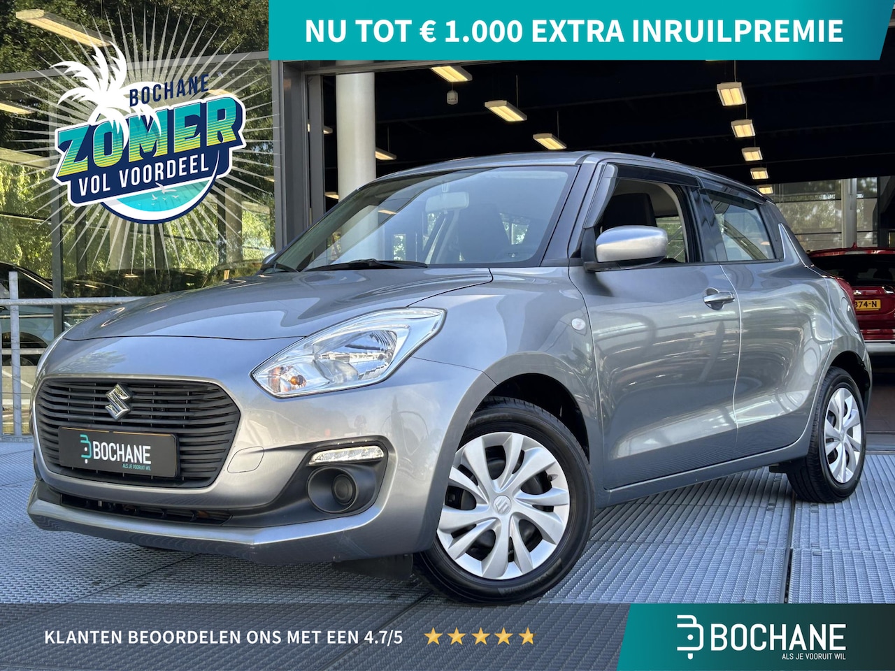 Suzuki Swift - 1.2 Comfort | Airco | Dealeronderhouden | 1ste eigenaar - AutoWereld.nl
