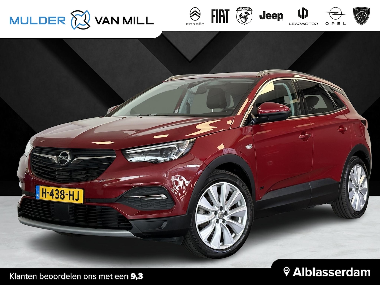 Opel Grandland X - 4x4 Elegance 1.6 Turbo 300pk Hybrid4 e-EAT8 | STOELVERWARMING | AGR-STOELEN | NAVI PRO 8" - AutoWereld.nl
