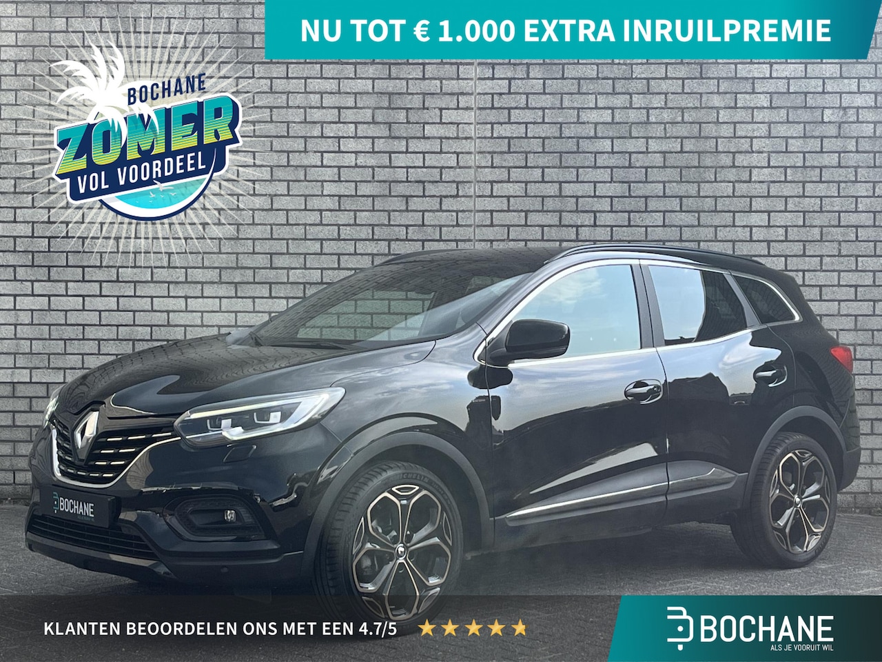 Renault Kadjar - 1.3 TCe Black Edition | Apple Carplay/Android Auto | Trekhaak | Achteruitrijcamera | Navig - AutoWereld.nl