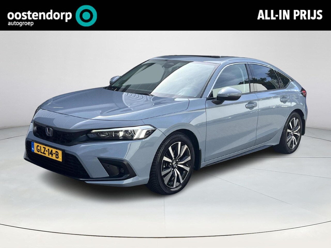 Honda Civic - 2.0 e:HEV Advance SONIC GREY BTW AUTO - AutoWereld.nl