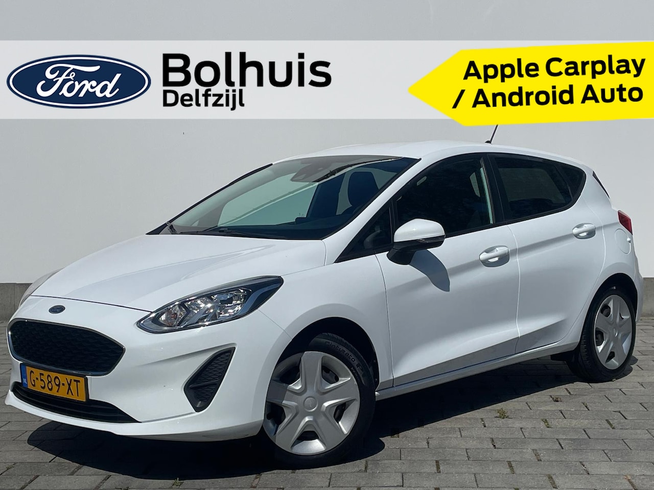 Ford Fiesta - EcoBoost 95pk Connected Airco I Cruise Control I Apple carplay/Android Auto - AutoWereld.nl