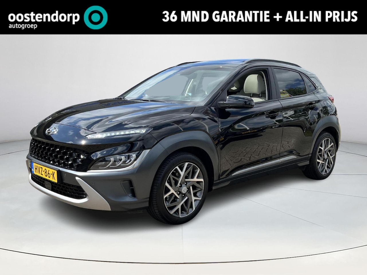 Hyundai Kona - 1.6 GDI HEV Fashion Design Sky | Rijklaarprijs! | Stoelverwarming | HUD | Apple Carplay/An - AutoWereld.nl