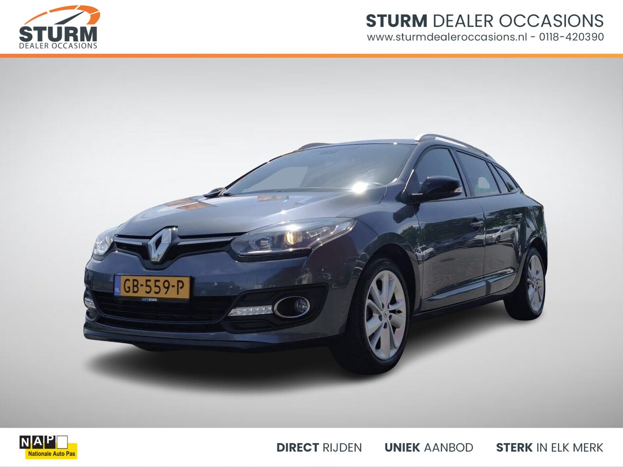 Renault Mégane Estate - 1.2 TCe Limited 1.2 TCe Limited - AutoWereld.nl