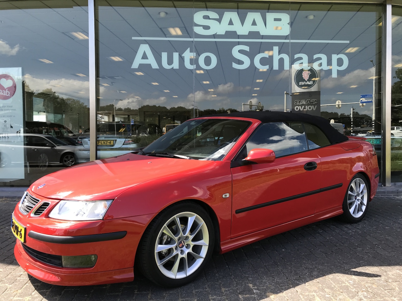 Saab 9-3 Cabrio - 1.8t Automaat Aero pakket | Rijklaar incl garantie | Trekhaak Hirsch 195 pk Spoiler Uitlaa - AutoWereld.nl