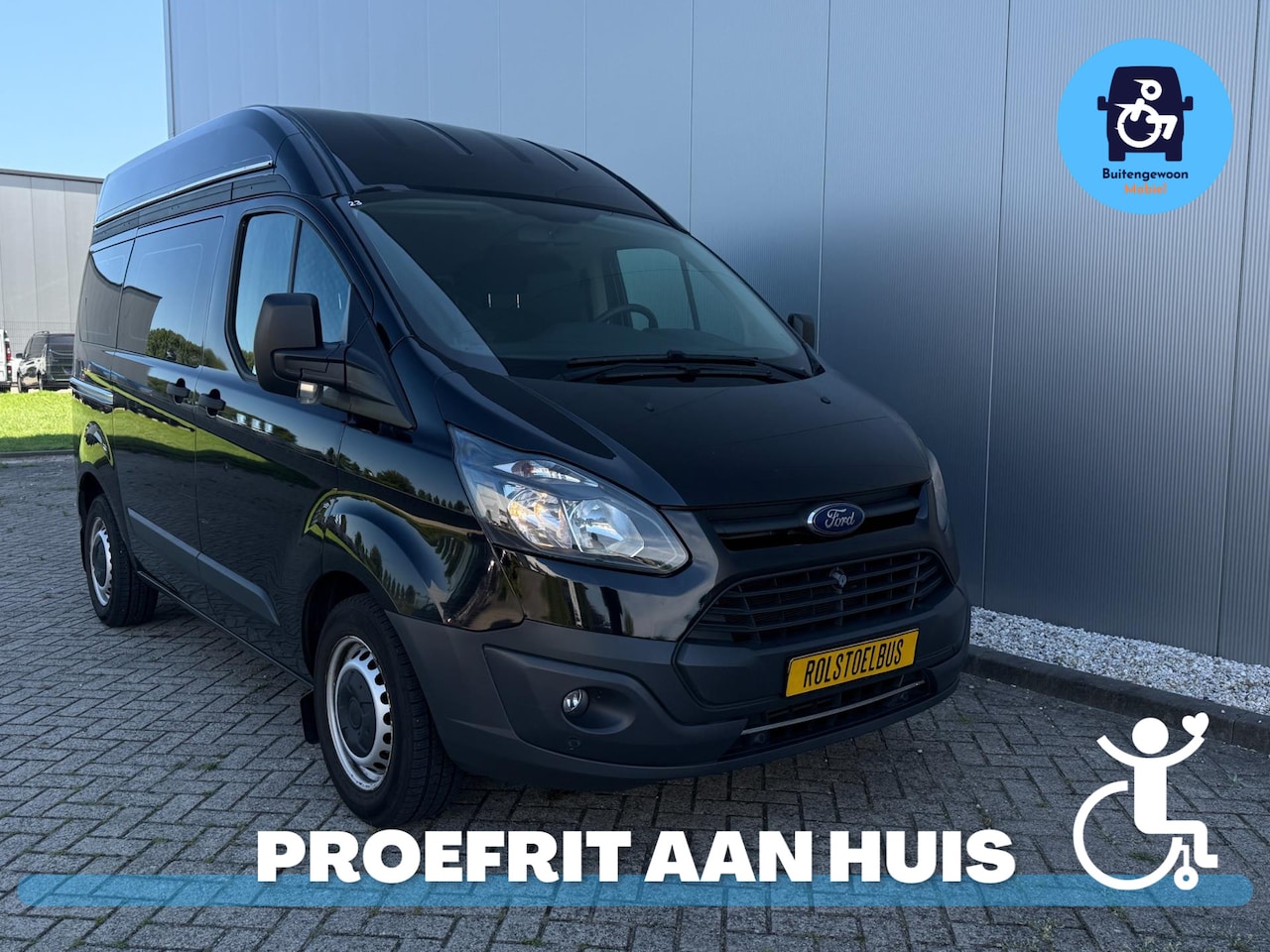 Ford Transit Custom - L1H2 Rolstoelbus (Automaat) Airco Rolstoellift Zelfrijder Meerijder - AutoWereld.nl