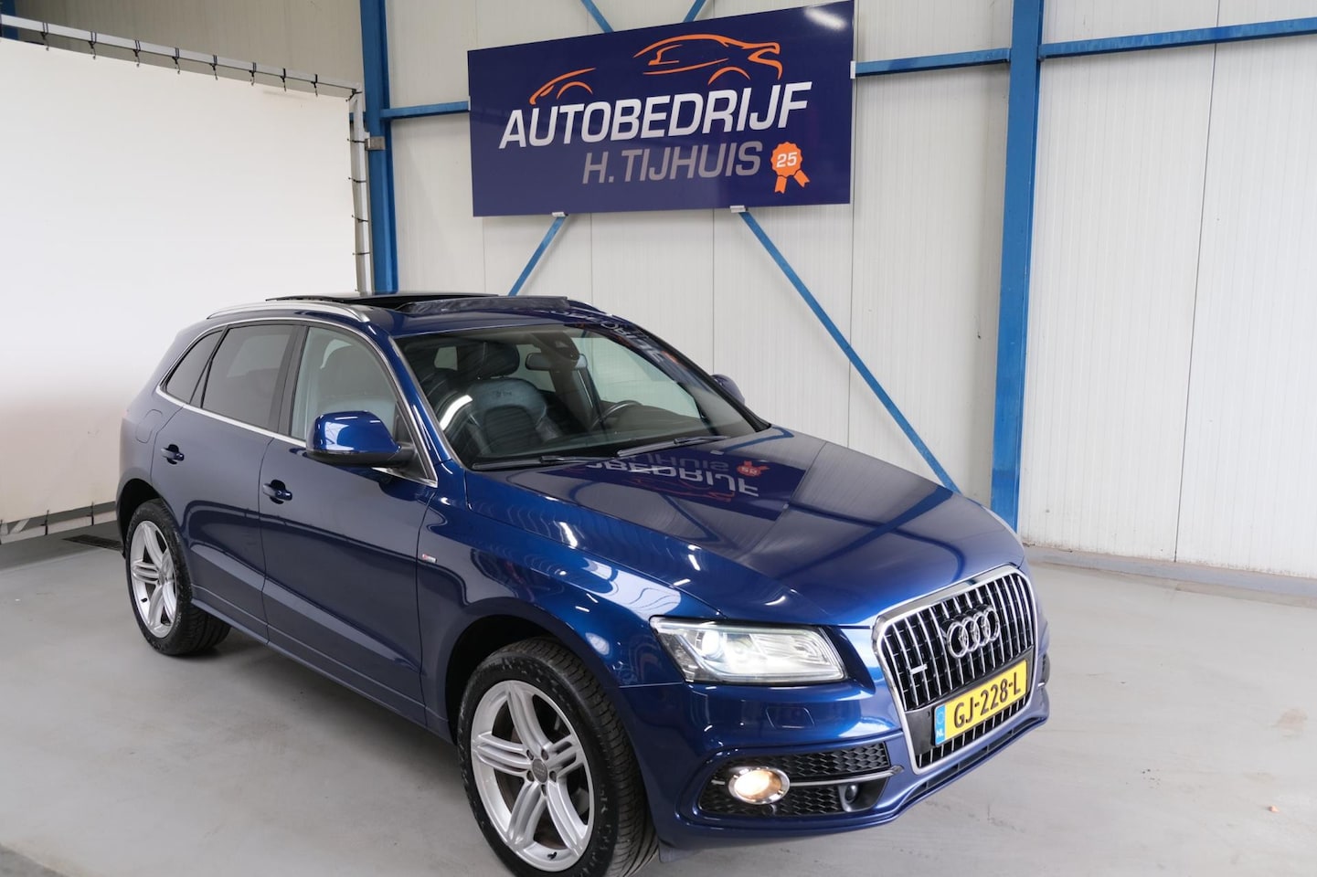 Audi Q5 - 2.0 TDI quattro Pro Line 2x S-Line - Airco, Cruise, Pano dak, Navi, PDC, Trekhaak. - AutoWereld.nl