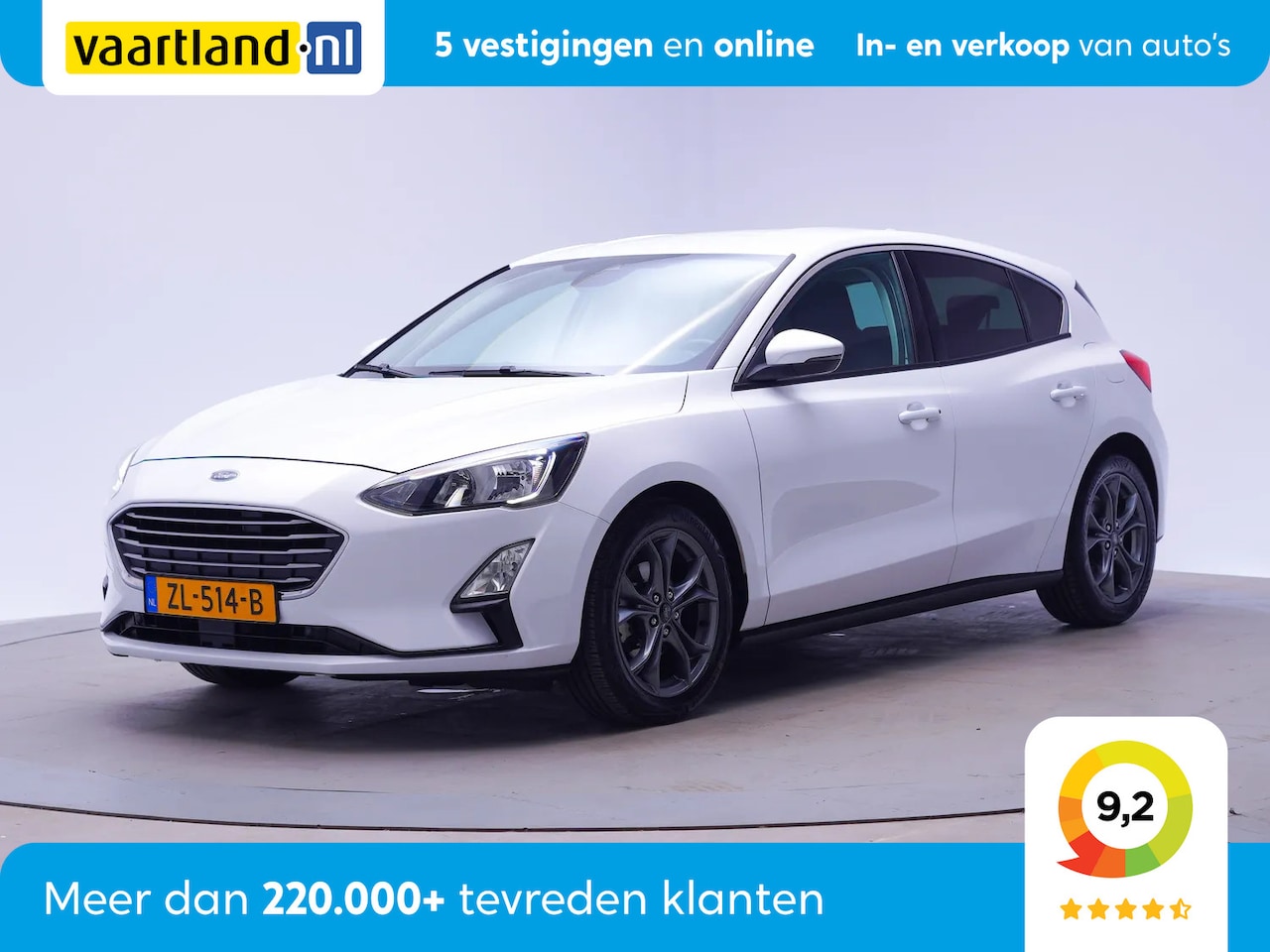 Ford Focus - 1.0 EcoBoost Trend Business [ Navigatie Parkeersensoren Carplay ] - AutoWereld.nl