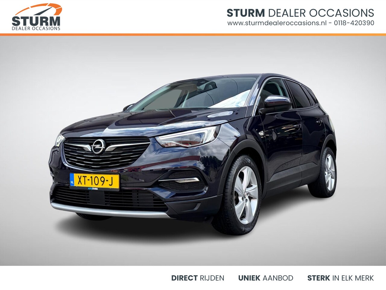 Opel Grandland X - 1.2 Turbo Ultimate Automaat | Comfortstoelen | Navigatie Full-Map | LED Koplampen | Apple - AutoWereld.nl