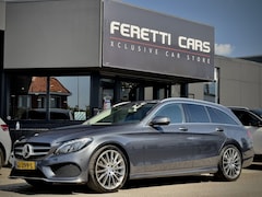 Mercedes-Benz C-klasse Estate - 350e HYBRID AUT7 AMG-LINE 133D.KM LEDER NAVI CAMERA AIRCO LED 19 INCH-LMV PDC