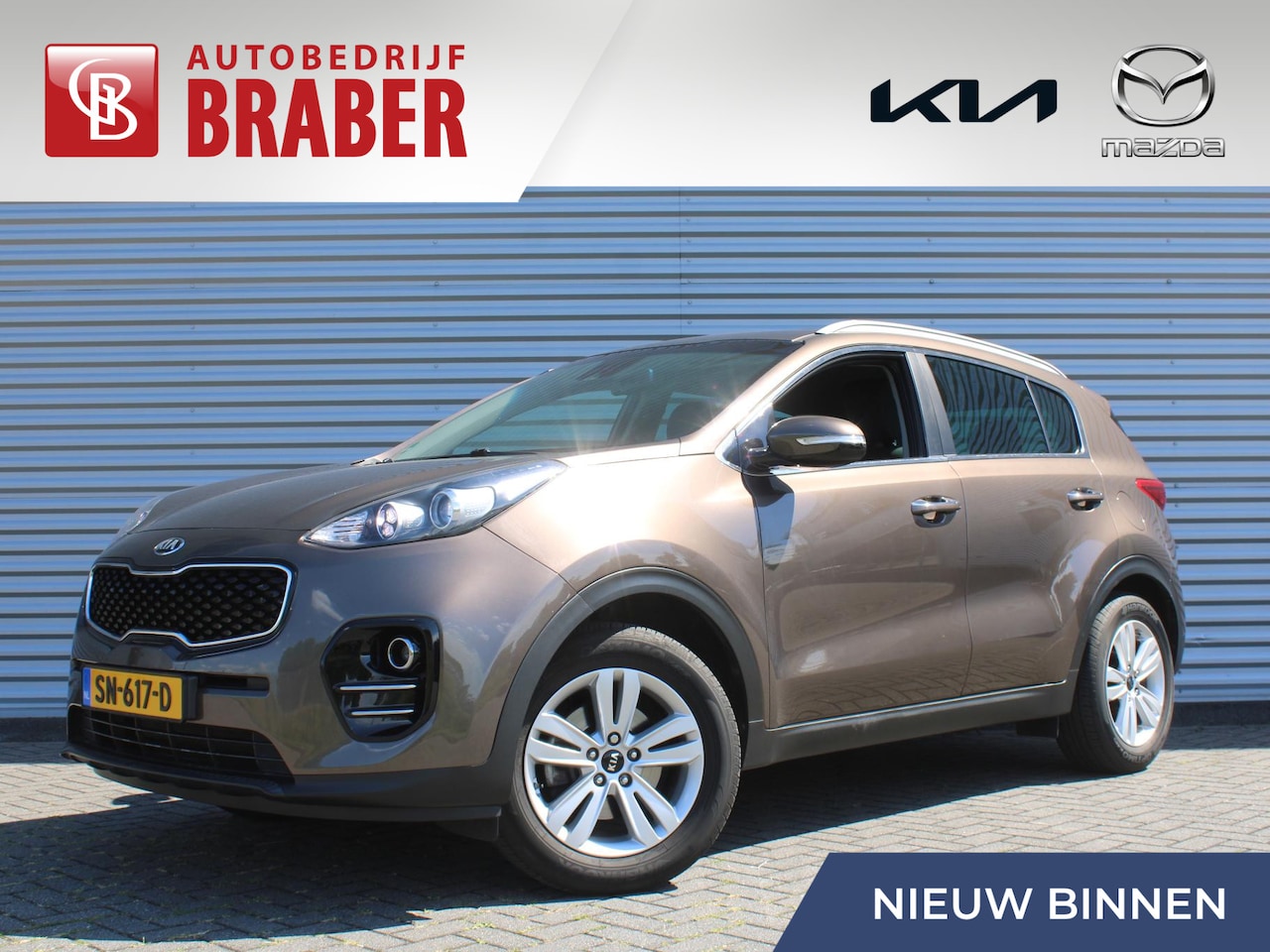 Kia Sportage - 1.6 GDI DynamicLine | Navi | Clima | Cruise | Camera | 17" LM | Apple Carplay/Android Auto - AutoWereld.nl