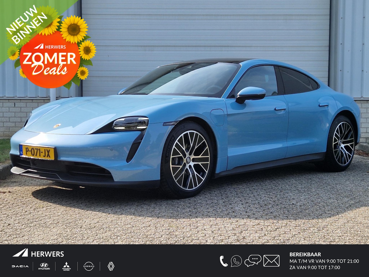 Porsche Taycan - Performance 84 kWh / 1e Eigenaar / Dealer Onderhouden / Comfortstoelen voor met Memory Pak - AutoWereld.nl
