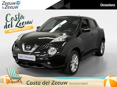Nissan Juke - 1.6 N-Connecta AUTOMAAT AIRCO NAVI BLUETOOTH CRUISE CONTROL ACHTERUITRIJ CAMERA LM VELGEN
