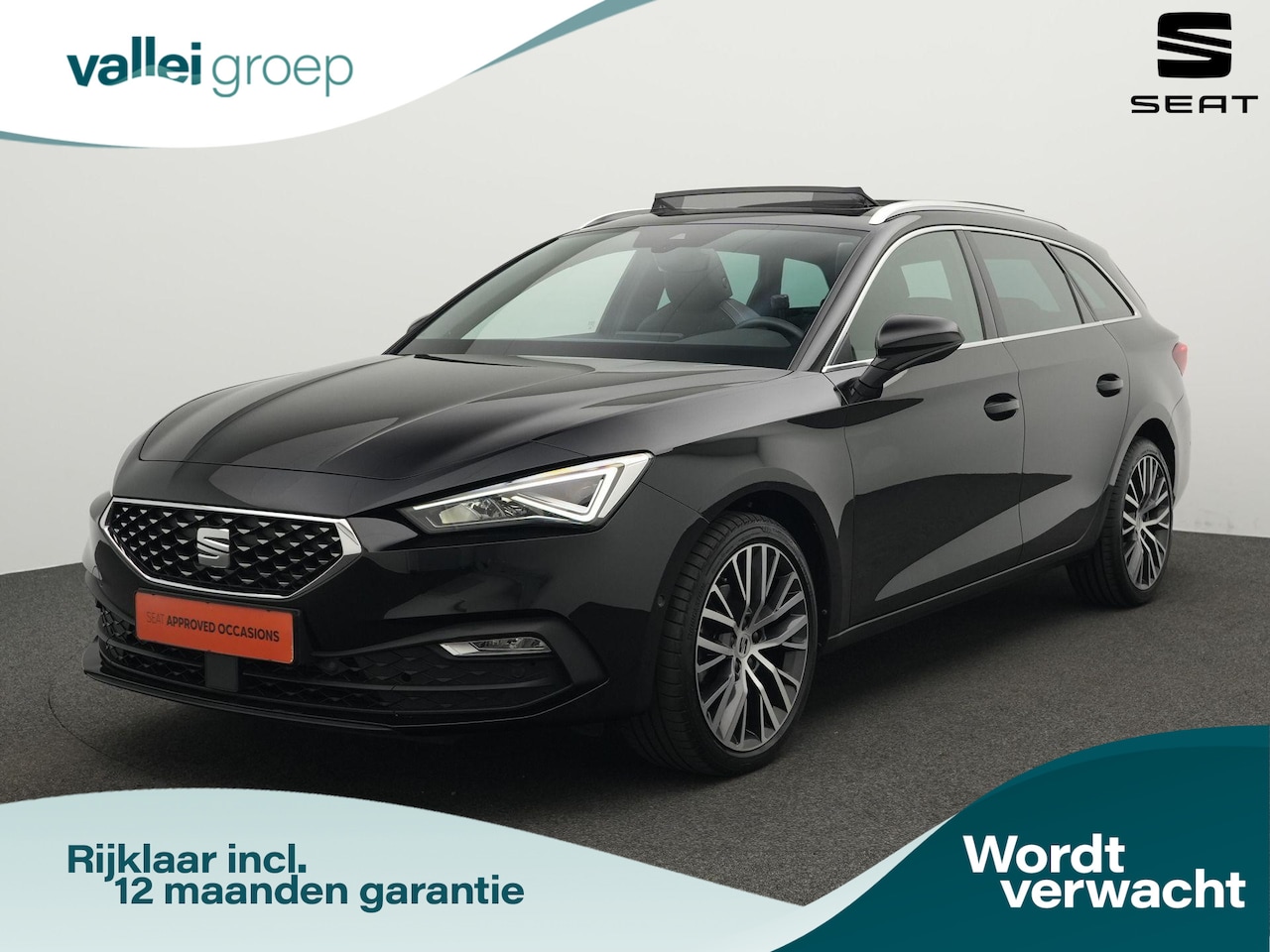SEAT Leon Sportstourer - 1.5 eTSI 150 pk DSG Xcellence | Panoramadak | Leder | Beats audio | Stoelverwarming | Keyl - AutoWereld.nl