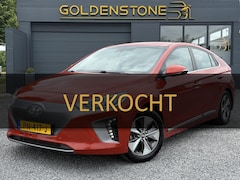 Hyundai IONIQ - Premium EV Navi, Leder, Dodehoek, Schuifdak, Camera, Clima, Cruise, Stoelverwarming V+A, S