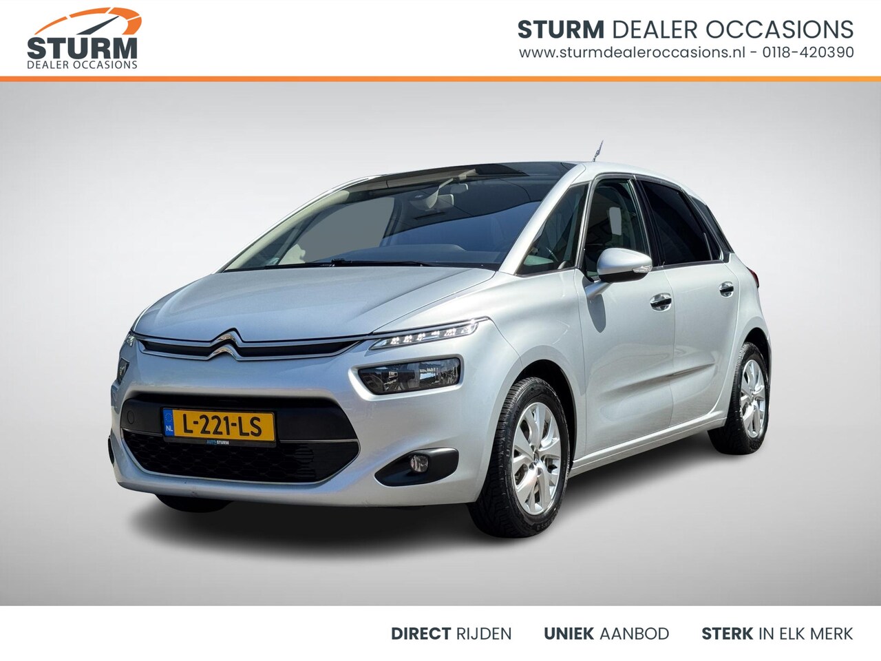 Citroën C4 Picasso - 1.2 PureTech Intensive | Navigatie | Zonnescherm Zijruiten | Panoramische Voorruit | Cruis - AutoWereld.nl