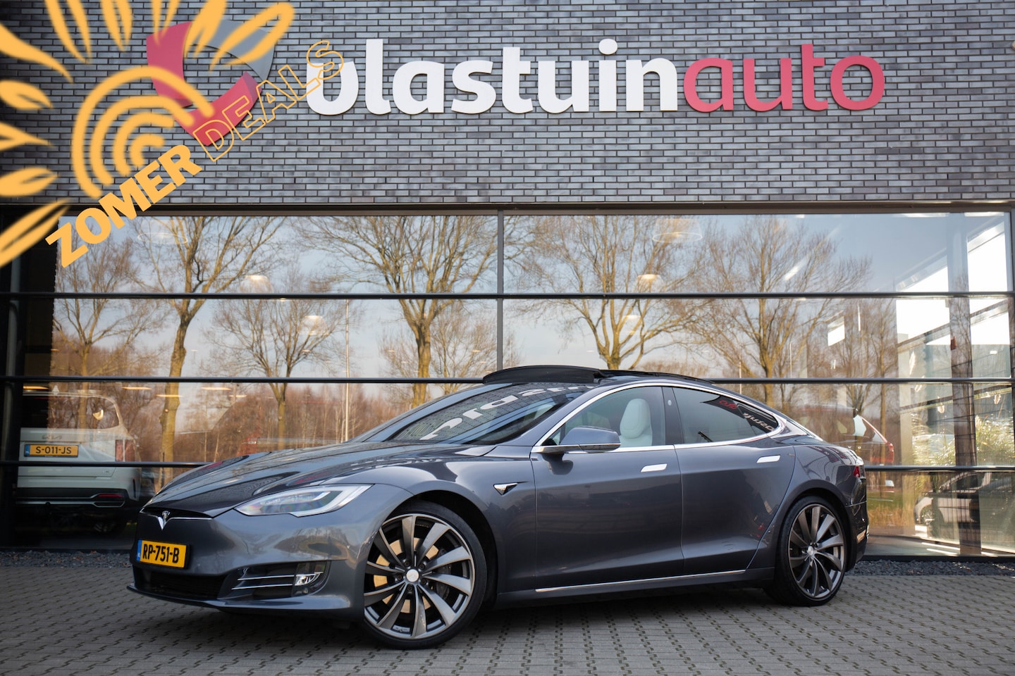Tesla Model S - 100D 100D , Enhanced Autopilot, Panoramadak, Adap. cruise - AutoWereld.nl