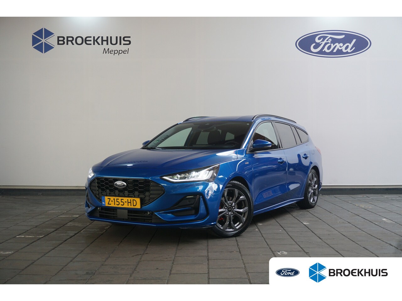 Ford Focus Wagon - 1.0 EcoBoost Hybrid ST Line X | Automaat | Trekhaak Wegklapbaar | Winter Pakket | BTW-Auto - AutoWereld.nl