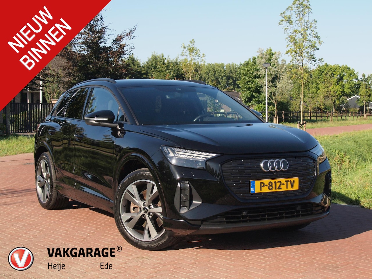 Audi Q4 e-tron - 40 Advanced edition 77 kWh | Apple Carplay | Black Optic | Parkeersensoren | Navi | - AutoWereld.nl