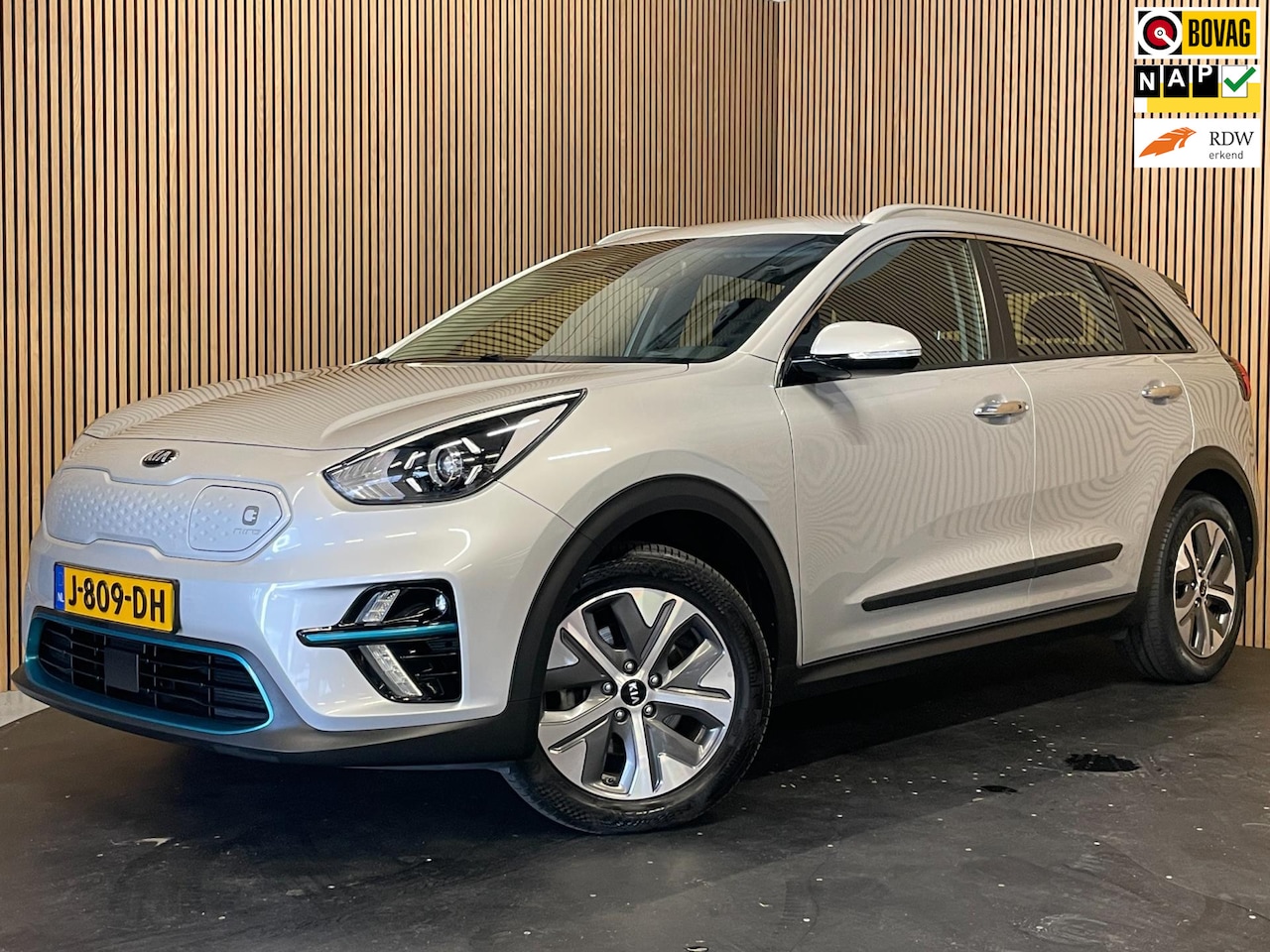 Kia e-Niro - DynamicLine 64 kWh|FACELIFT|3-FASE|LEDER|ACC|CARPLAY|CAMERA|CLIMA,CRUISE|STOEL-,STUURVERW. - AutoWereld.nl