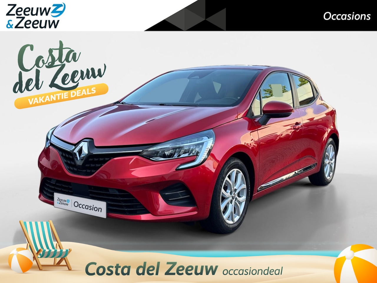 Renault Clio - 1.0 TCe Bi-Fuel Zen | Trekhaak | Cruise Control | Apple Carplay/Android Auto | Parkeersens - AutoWereld.nl