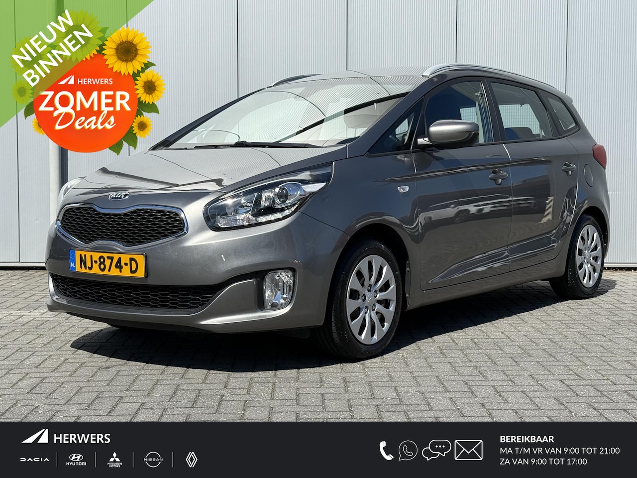Kia Carens - 1.6 GDi DynamicLine / 7 persoons / Navigatie / Trekhaak / Climate Control / Cruise Control - AutoWereld.nl