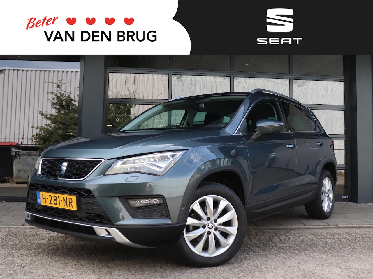 SEAT Ateca - 1.5 TSI 150pk AUTOMAAT Style | Trekhaak | Cruise control | Stoelverwarming | Navigatie | P - AutoWereld.nl