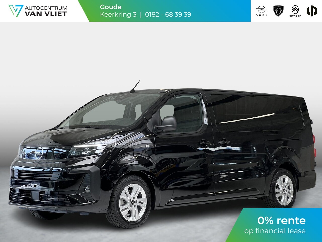 Opel Vivaro Electric - L3 75 kWh | Dubbele cabine | 0% rente | Dynamic Comfort Nav pakket | Winterpakket | 2 zijs - AutoWereld.nl