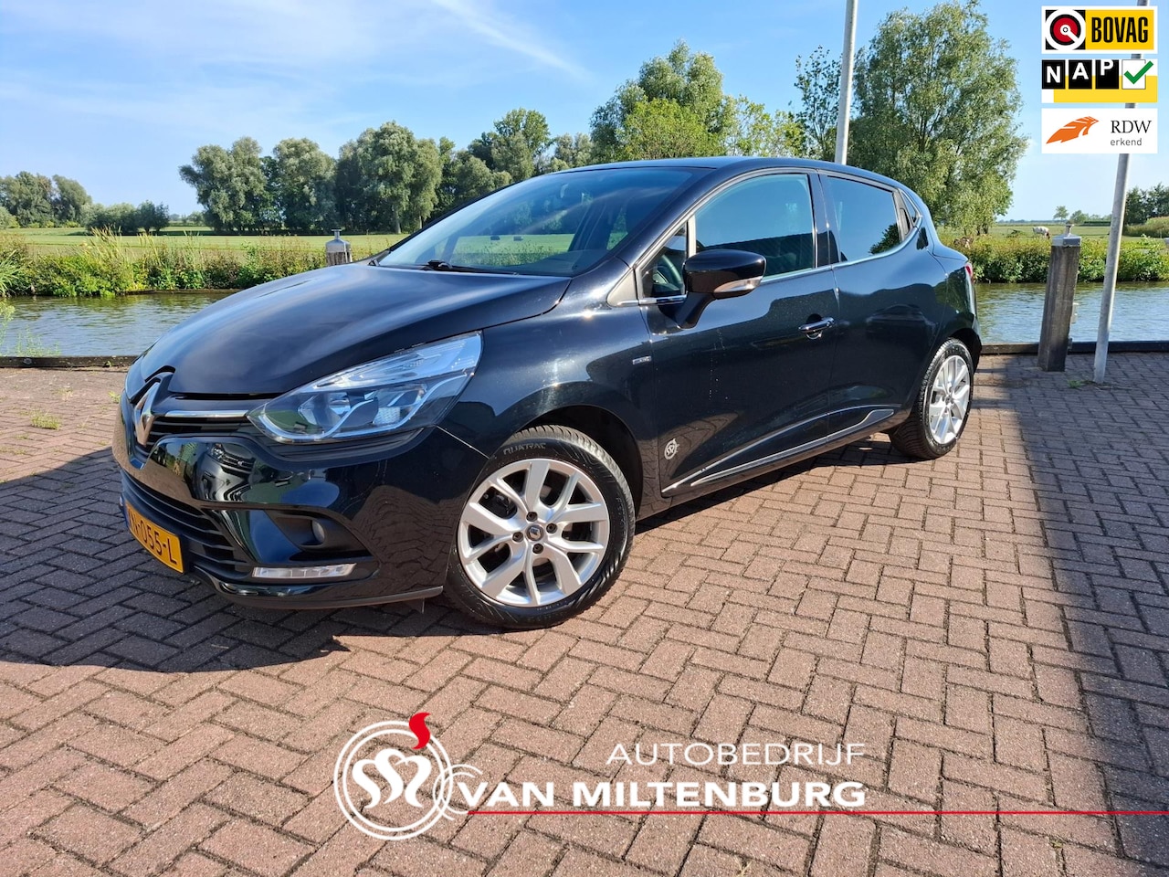 Renault Clio - 0.9 TCe Limited Airco Navi Cruise PDC Bluetooth IsoFix - AutoWereld.nl