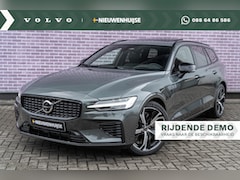 Volvo V60 - T6 Plug-in hybrid AWD Ultra Dark | Google | Longe Range | Schuif-/Kanteldak | Lederen Bekl