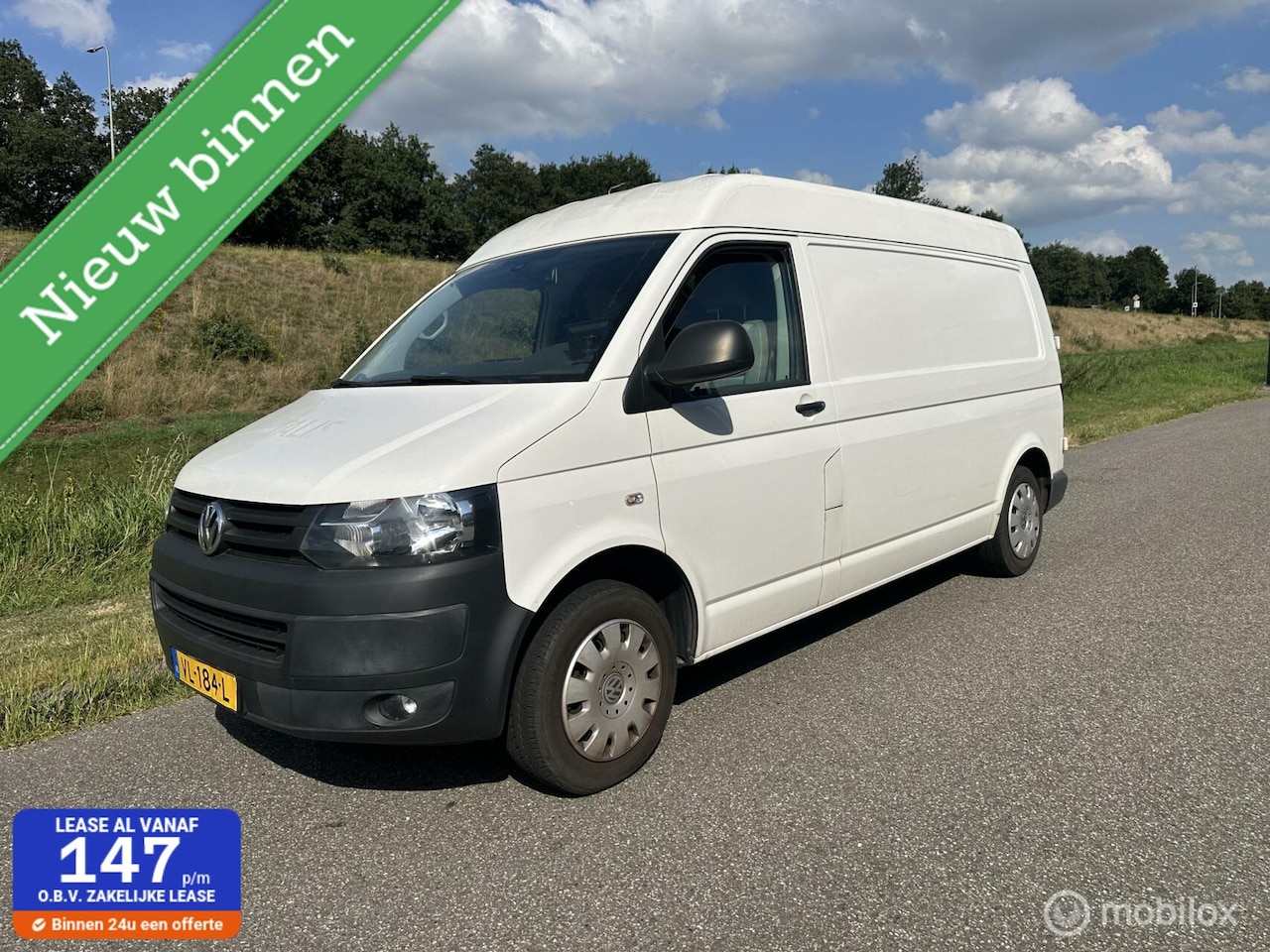 Volkswagen Transporter - 2.0 TDI L2H2 marge airco km 129.000 - AutoWereld.nl