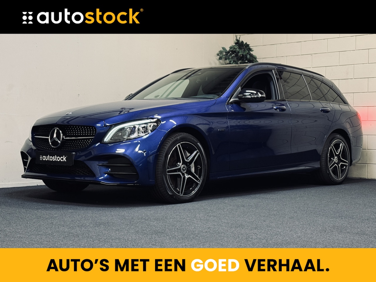 Mercedes-Benz C-klasse Estate - 300e AMG Night | Panorama | HeadUp | Leder | Multibeam - AutoWereld.nl