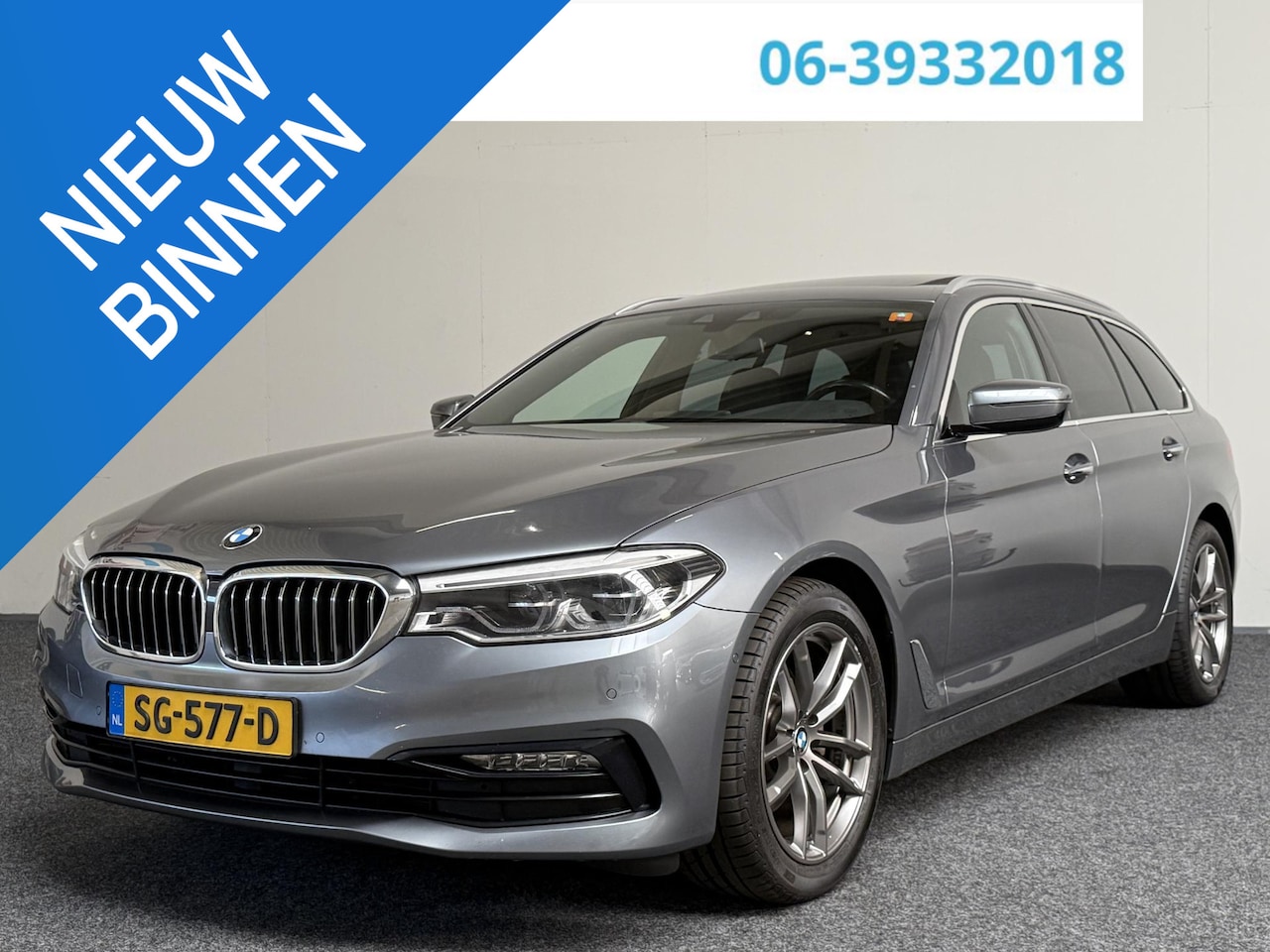 BMW 5-serie Touring - 520d High Executive PANO | LEDER | DEALERHISTORIE - AutoWereld.nl