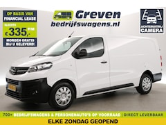 Opel Vivaro - 2.0 CDTI L3H1 145PK Airco Cruise 360 Camera Carplay 3 Persoons Navi PDC Elektrpakket
