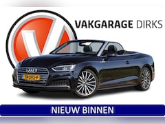 Audi A5 Cabriolet - 2.0 TFSI Aut7 S-Line ✅ Leder ✅ Sportonderstel ✅ Stoelverwarming