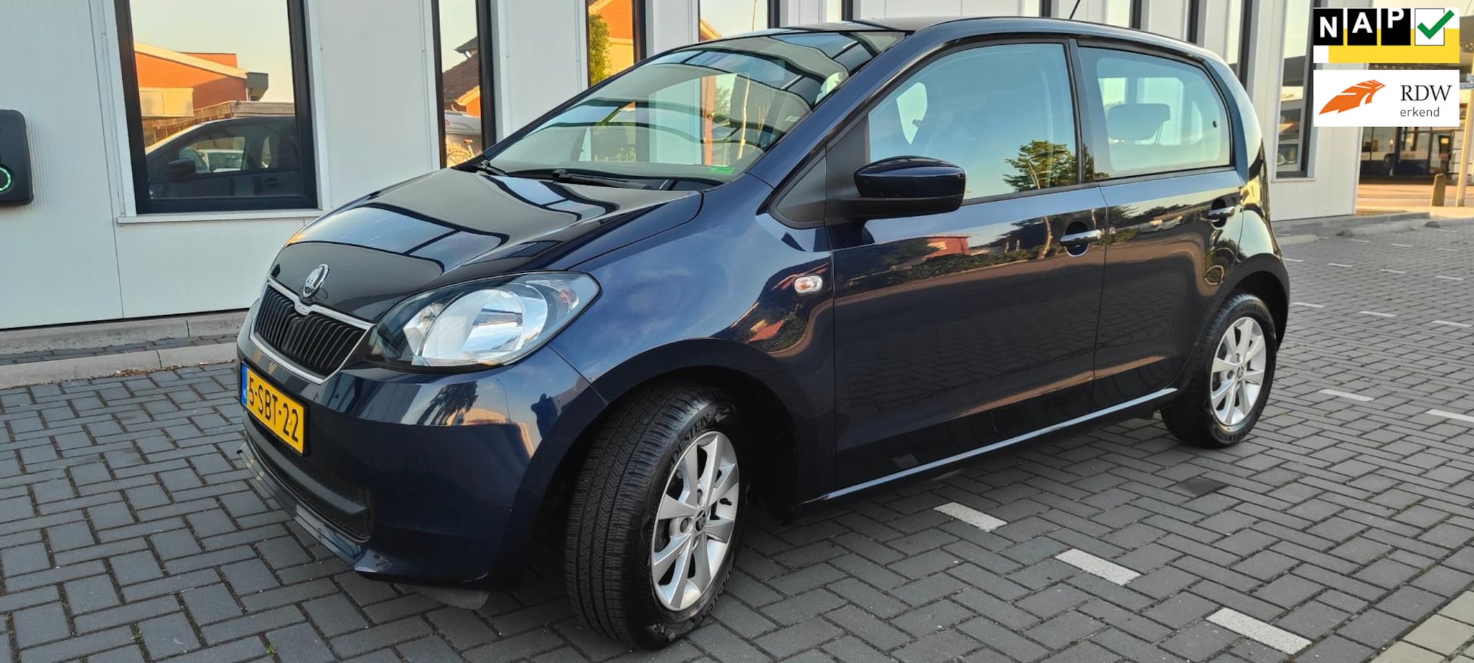 Skoda Citigo - 1.0 Greentech Sprint AIRCO Cruise control - AutoWereld.nl