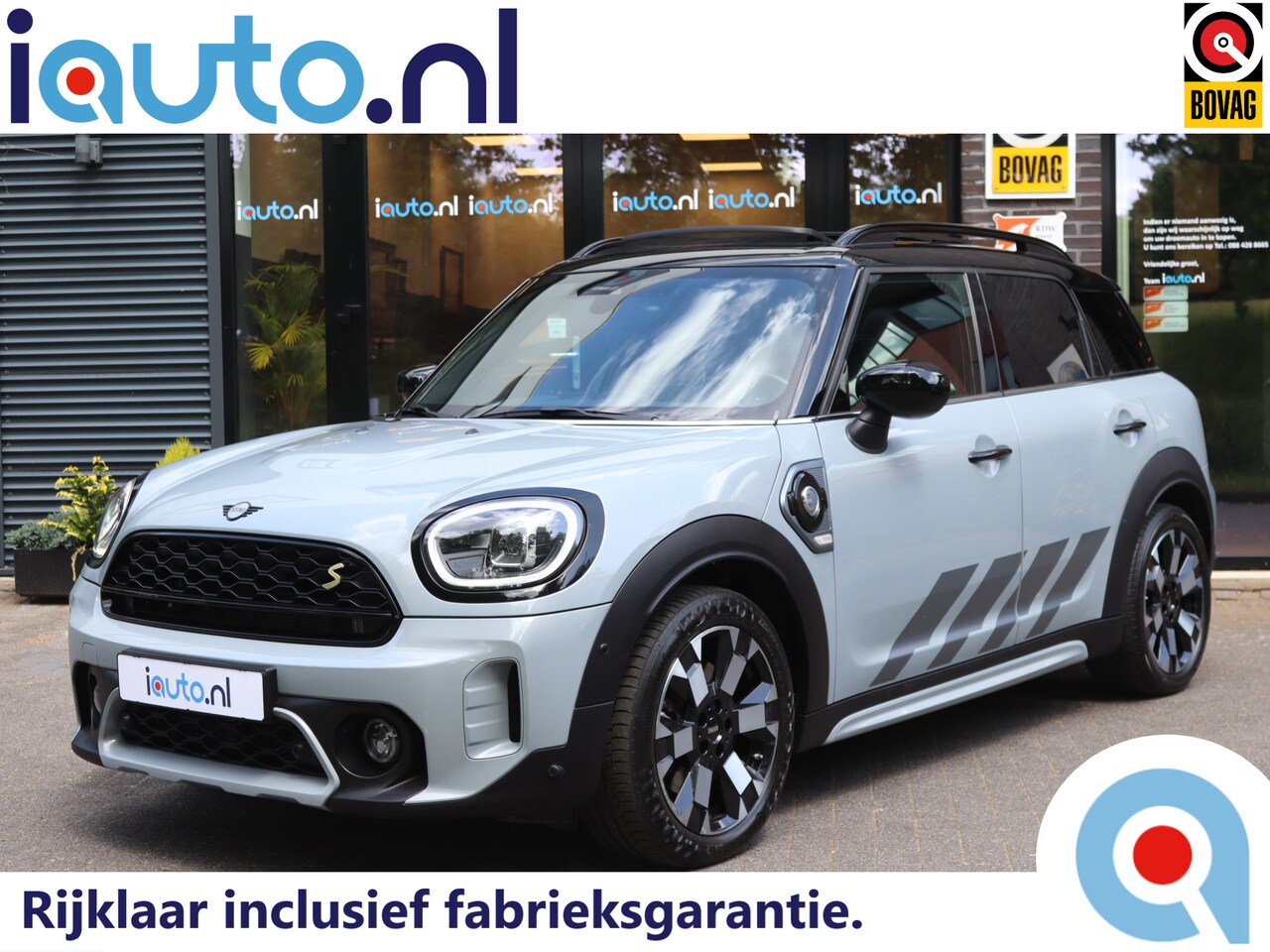 MINI Countryman - Mini 2.0 Cooper S E ALL4 Untamed Pano/Leder/Camera/Head-up/Keyless/LED/ACC/HK/Elek. stoel+ - AutoWereld.nl