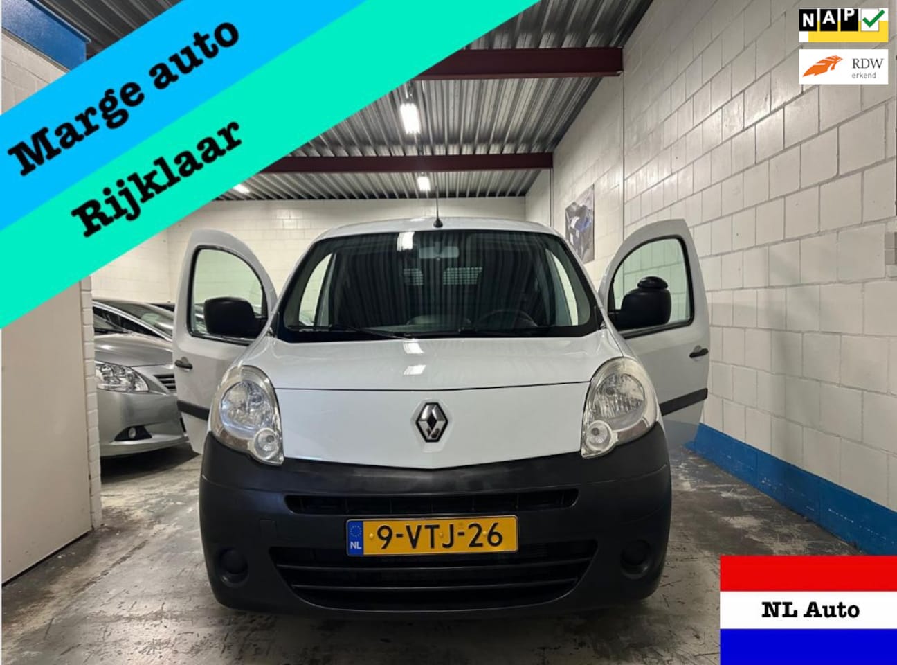 Renault Kangoo Express - 1.6-16V Airco/Navi/Cruis/Nap/Apk! - AutoWereld.nl